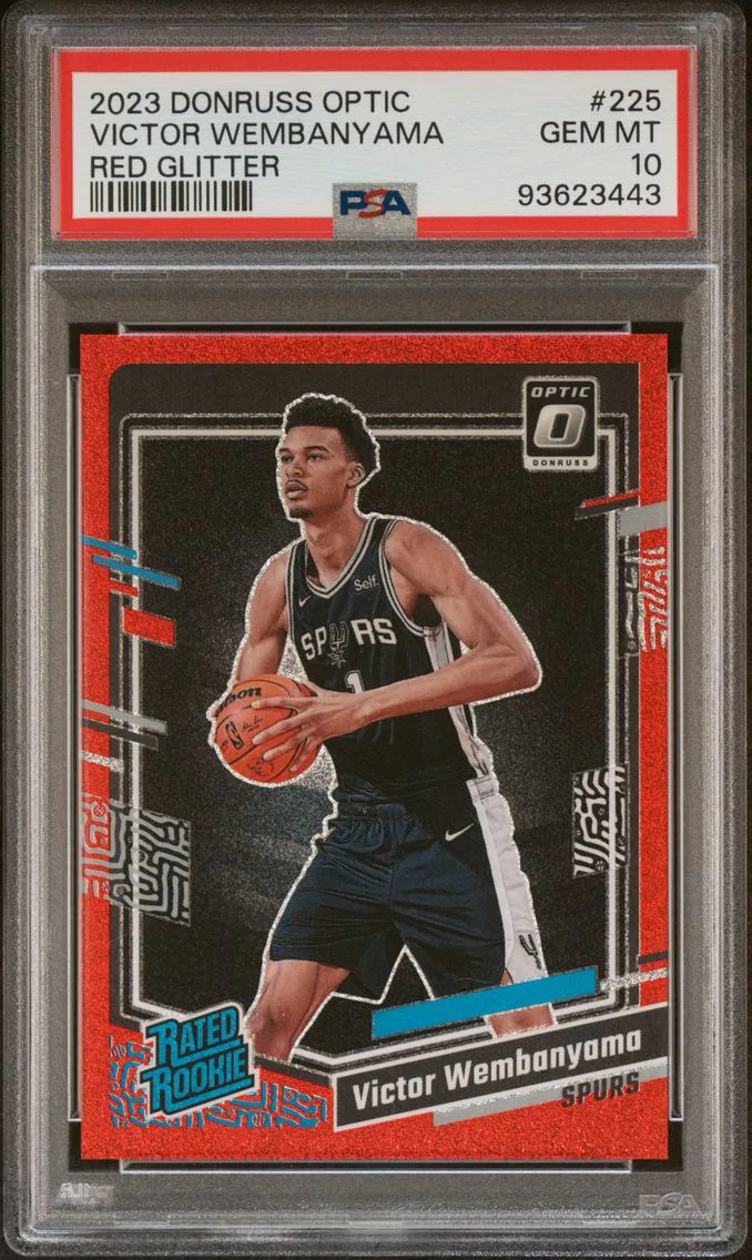 Victor Wembanyama, graded PSA 10