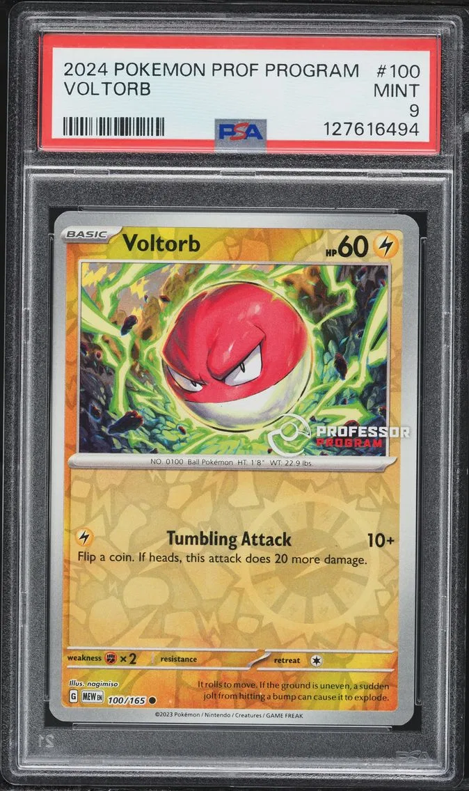 Voltorb, graded PSA 9
