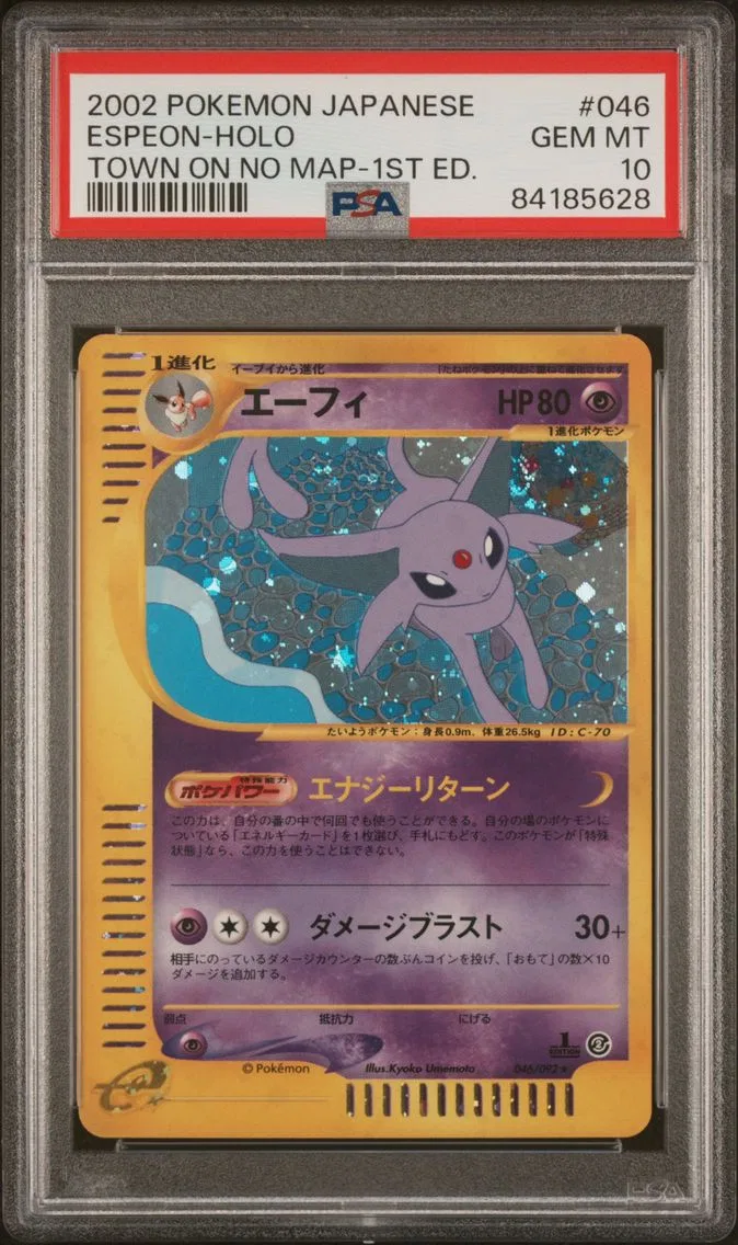 Espeon, graded PSA 10