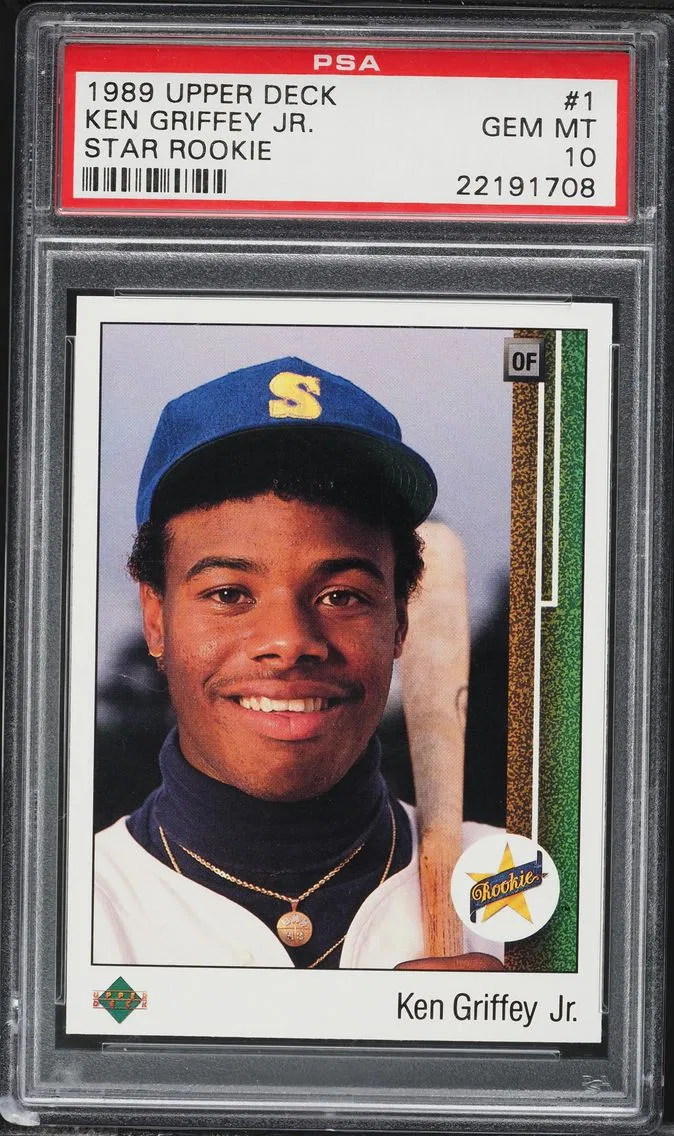 Ken Griffey Jr, graded PSA 10