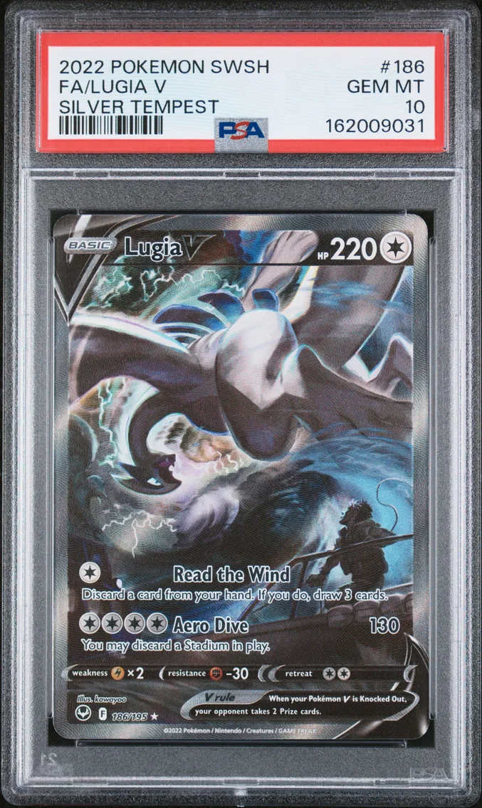 Lugia V, graded PSA 10