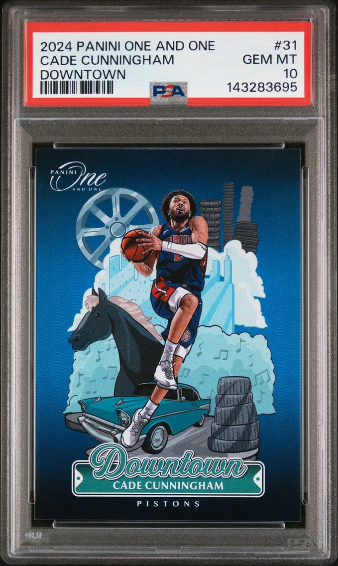 Cade Cunningham, graded PSA 10