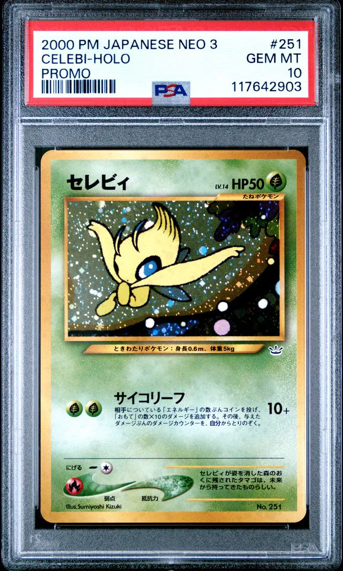 Celebi, graded PSA 10