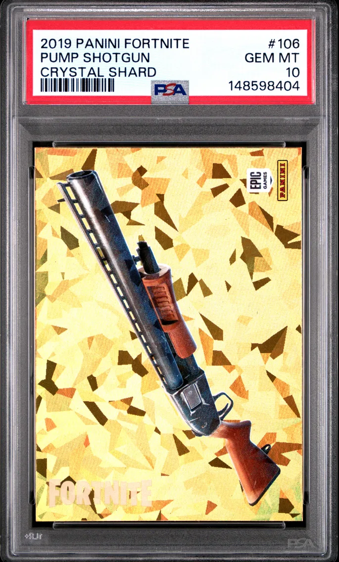 Pump Shotgun, graded PSA 10