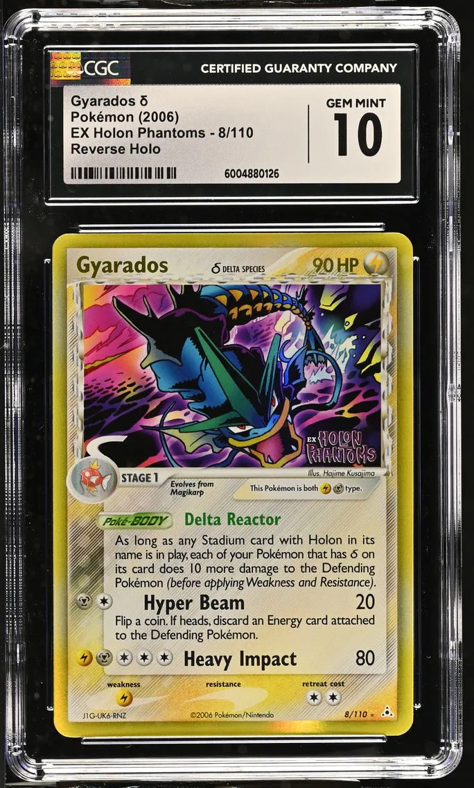 Gyarados, graded CGC 10