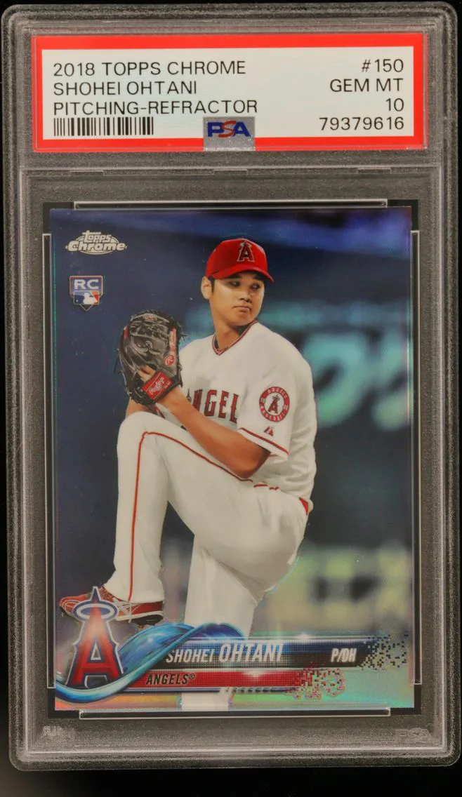 Shohei Ohtani, graded PSA 10