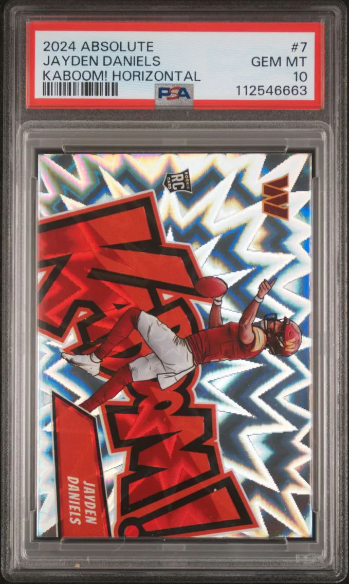 Jayden Daniels, graded PSA 10