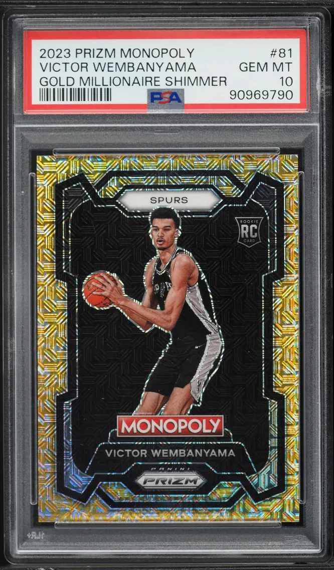 Victor Wembanyama, graded PSA 10