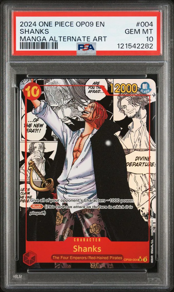 Shanks, graded PSA 10
