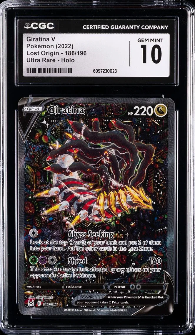 Giratina V, graded CGC 10