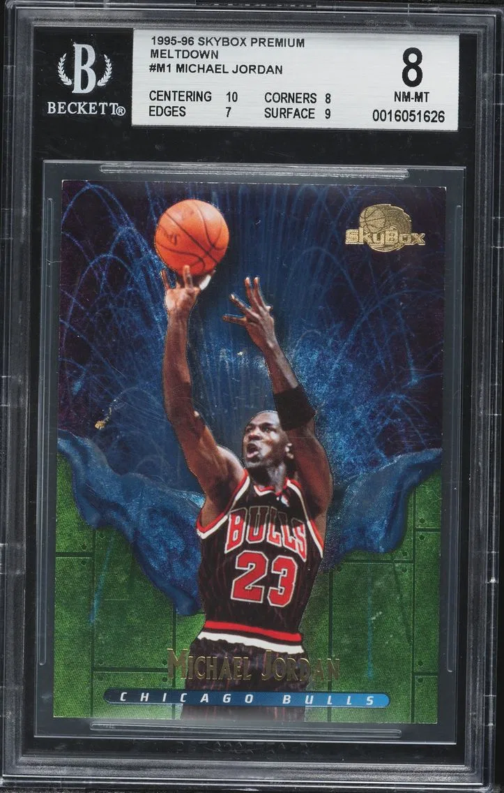 Michael Jordan, graded BGS 8