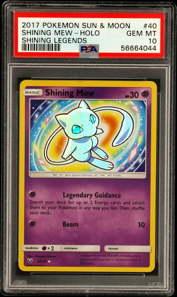 Shining Mew, graded PSA 10