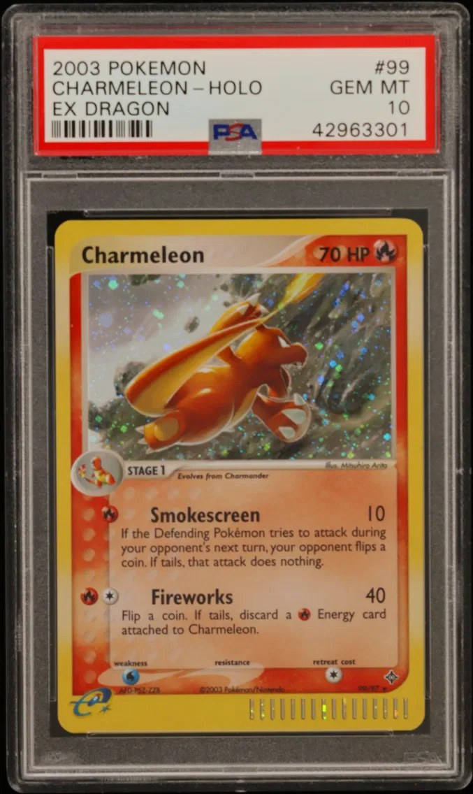 Charmeleon, graded PSA 10