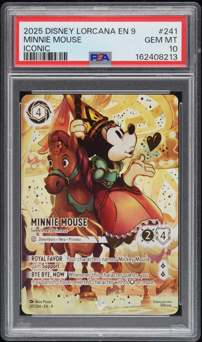 Minnie Mouse - Sweetheart Princess, graded PSA 10