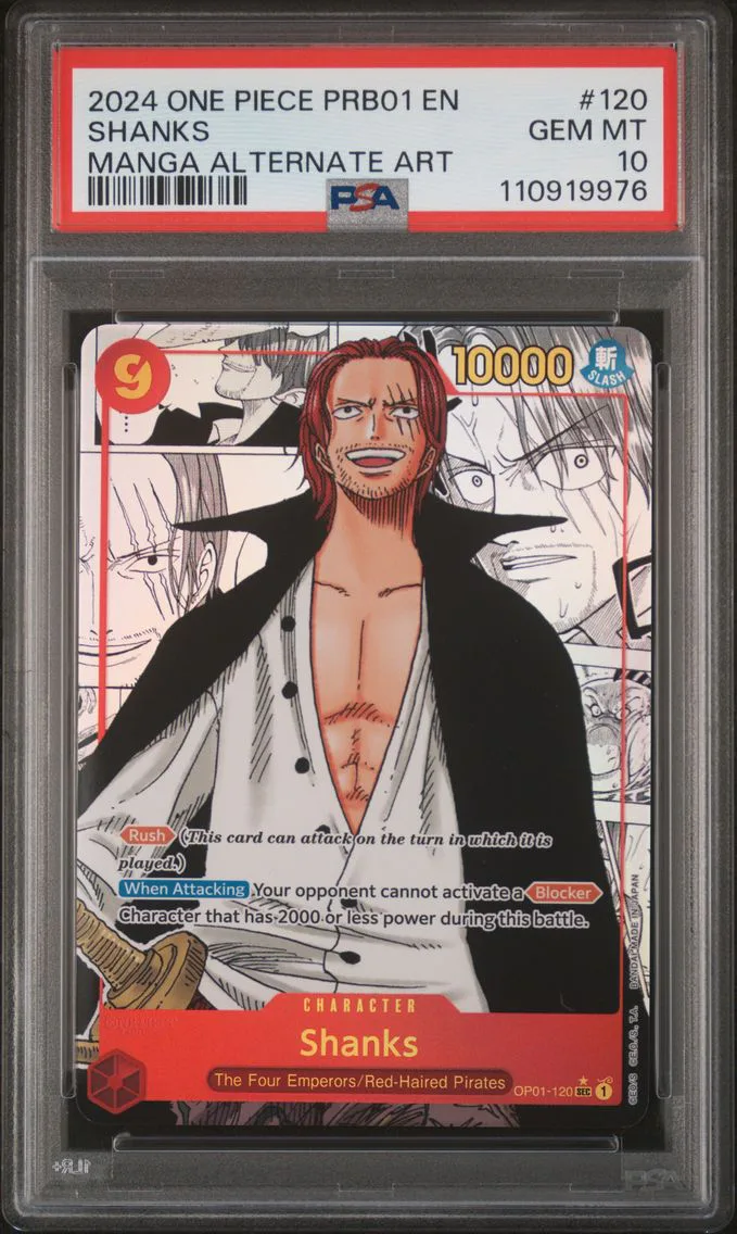 Shanks, graded PSA 10