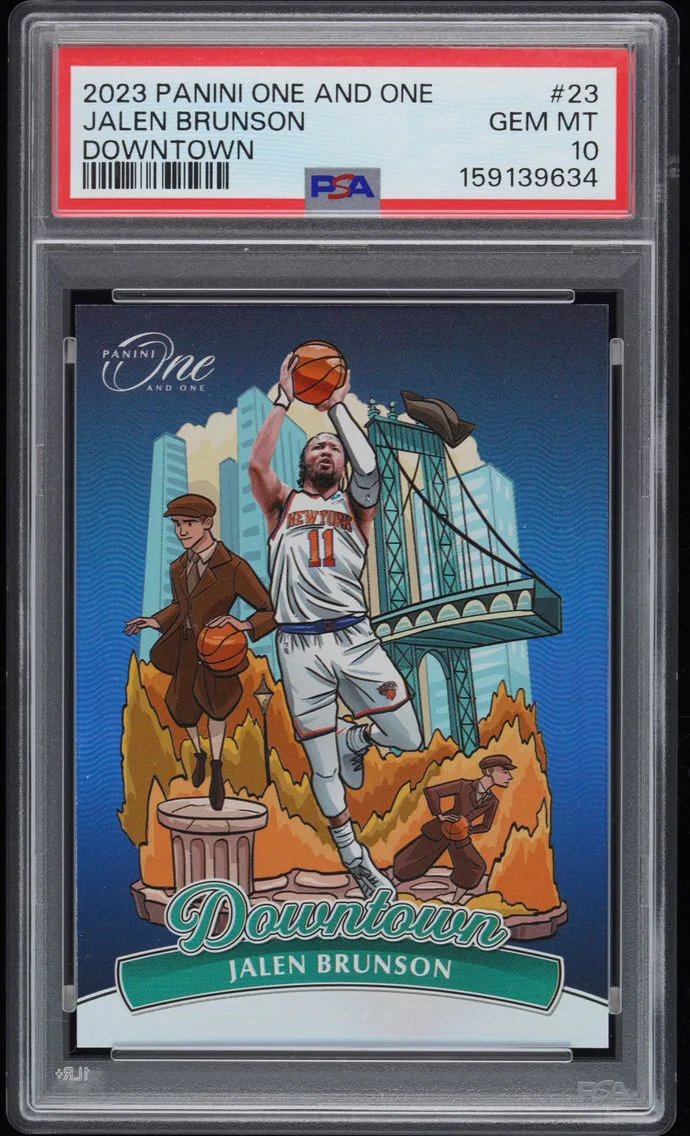 Jalen Brunson, graded PSA 10