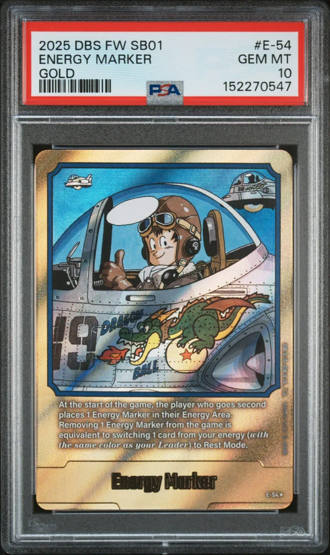 Energy Marker, graded PSA 10