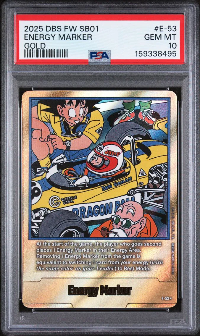 Energy Marker, graded PSA 10