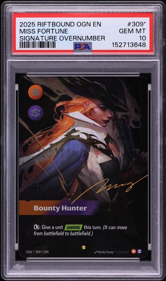 Miss Fortune - Bounty Hunter, graded PSA 10