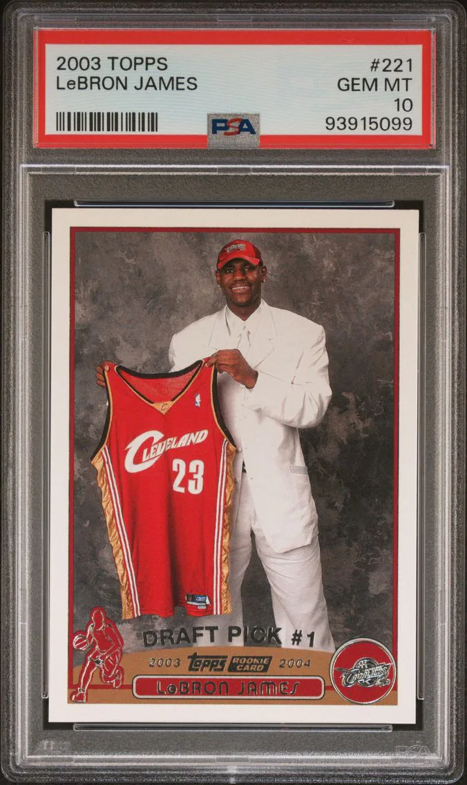 LeBron James, graded PSA 10