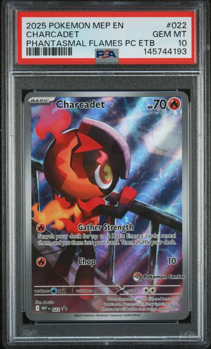 Charcadet, graded PSA 10