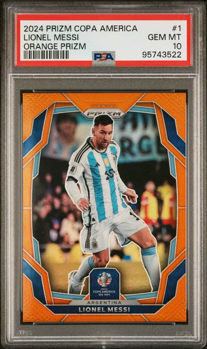 Lionel Messi, graded PSA 10