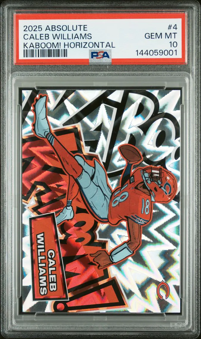 Caleb Williams, graded PSA 10