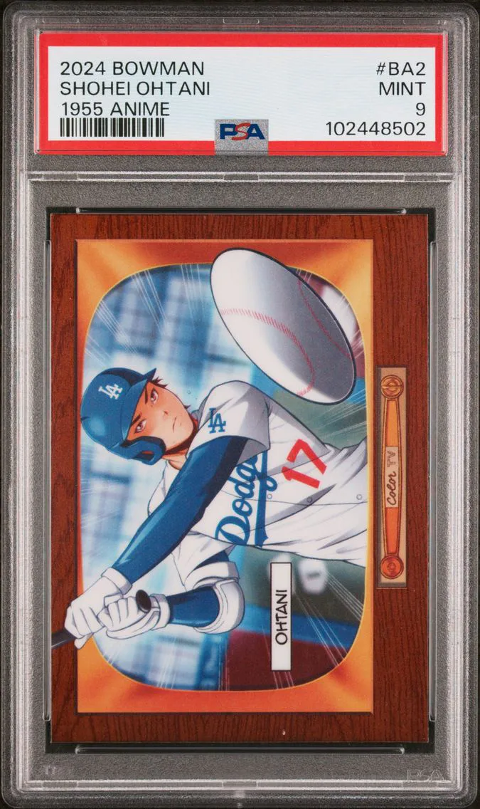 Shohei Ohtani, graded PSA 9