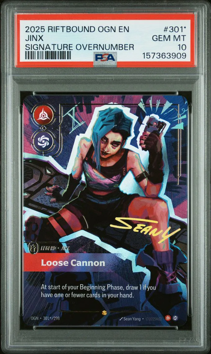 Jinx - Loose Cannon, graded PSA 10