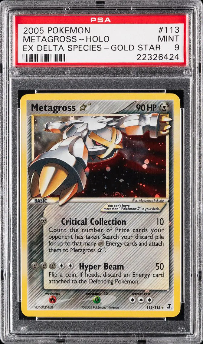 Metagross, graded PSA 9