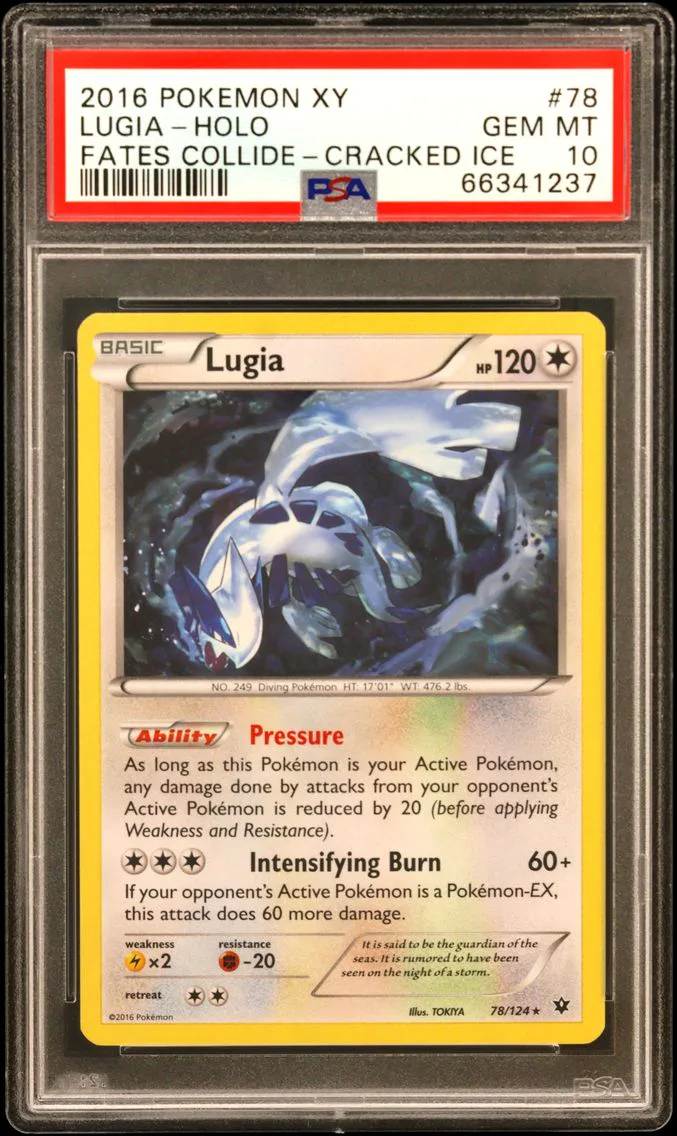 Lugia, graded PSA 10