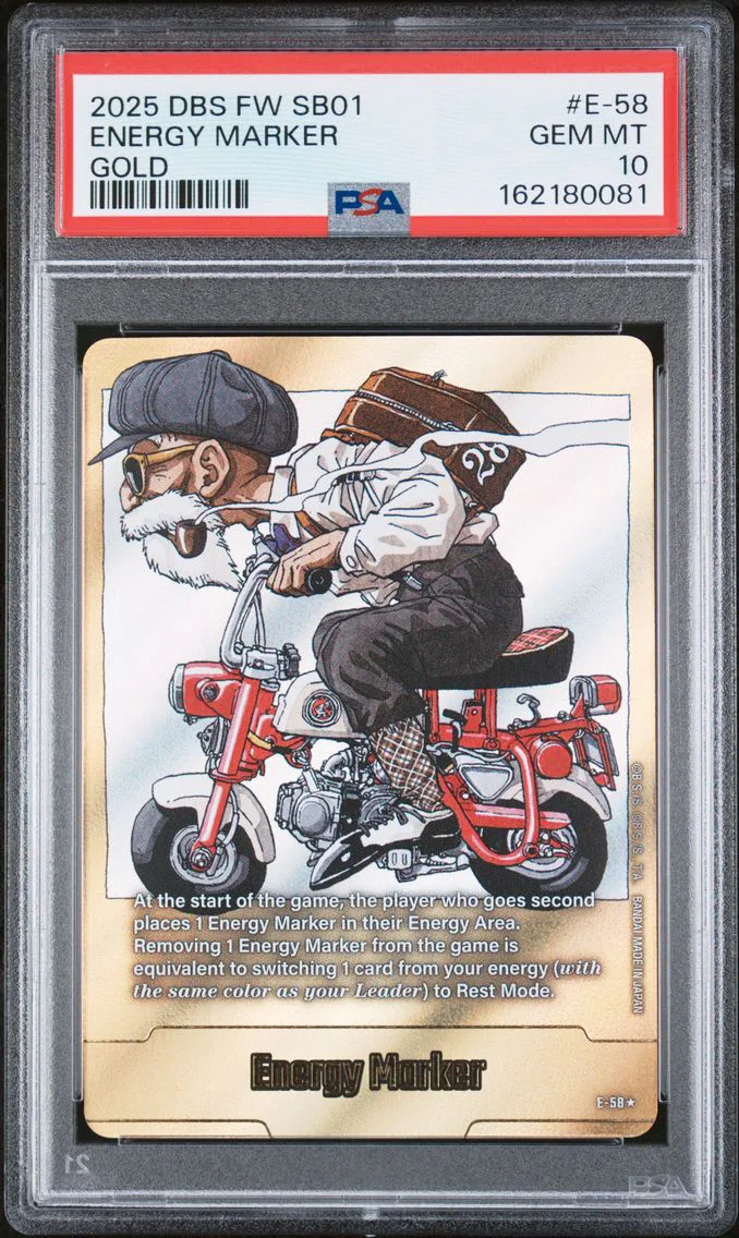 Energy Marker, graded PSA 10