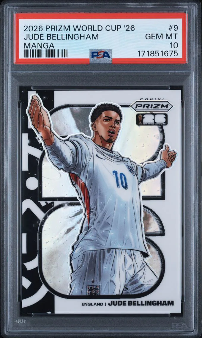 Jude Bellingham, graded PSA 10
