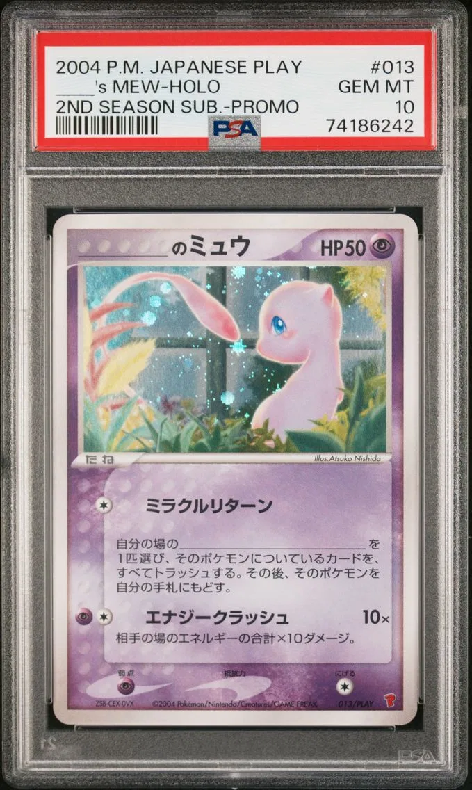 ____'s Mew, graded PSA 10