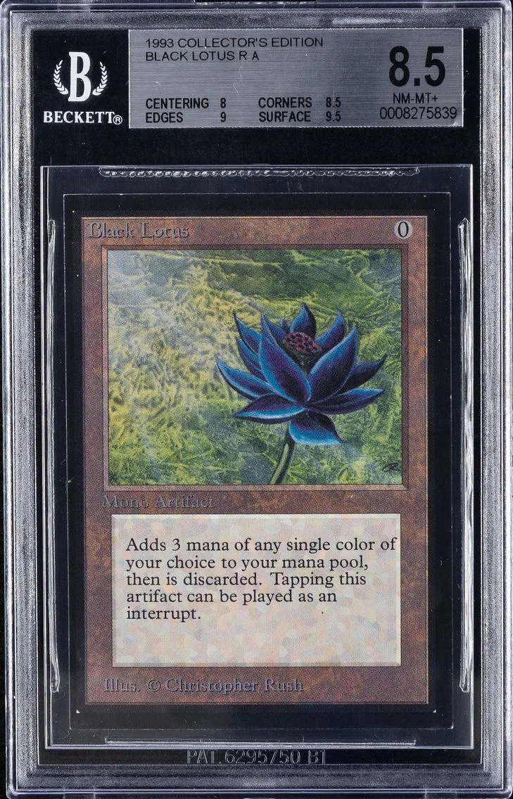 Black Lotus R, graded BGS 8.5