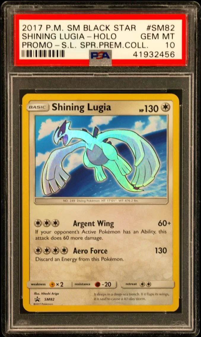 Shining Lugia, graded PSA 10