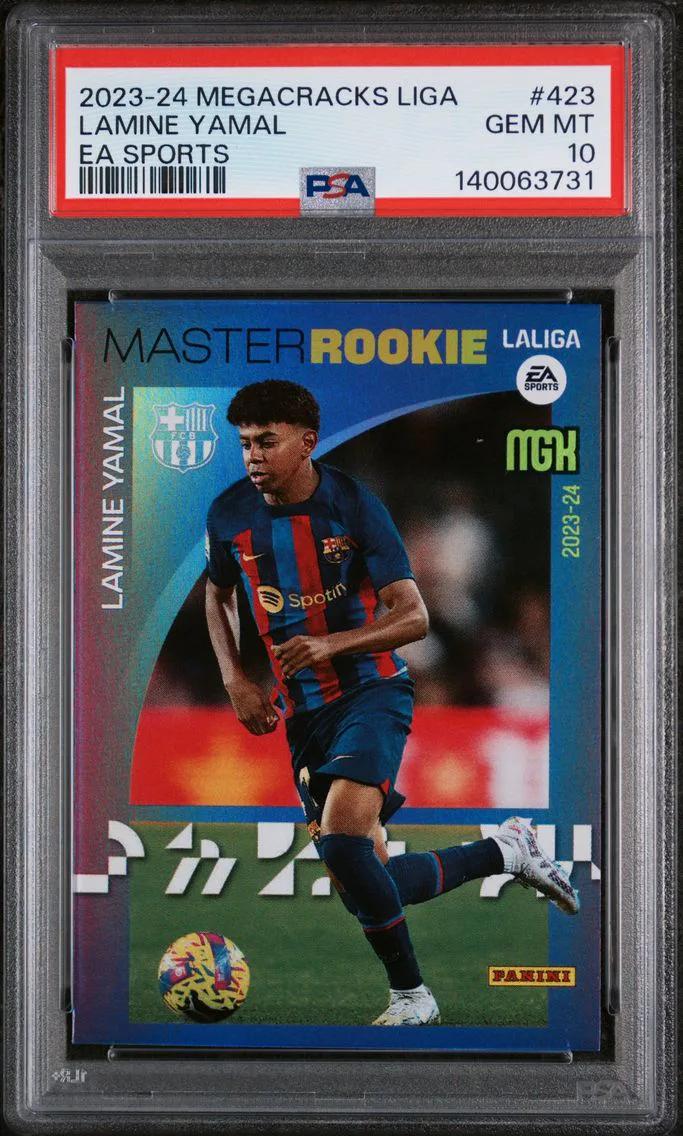 Lamine Yamal, graded PSA 10